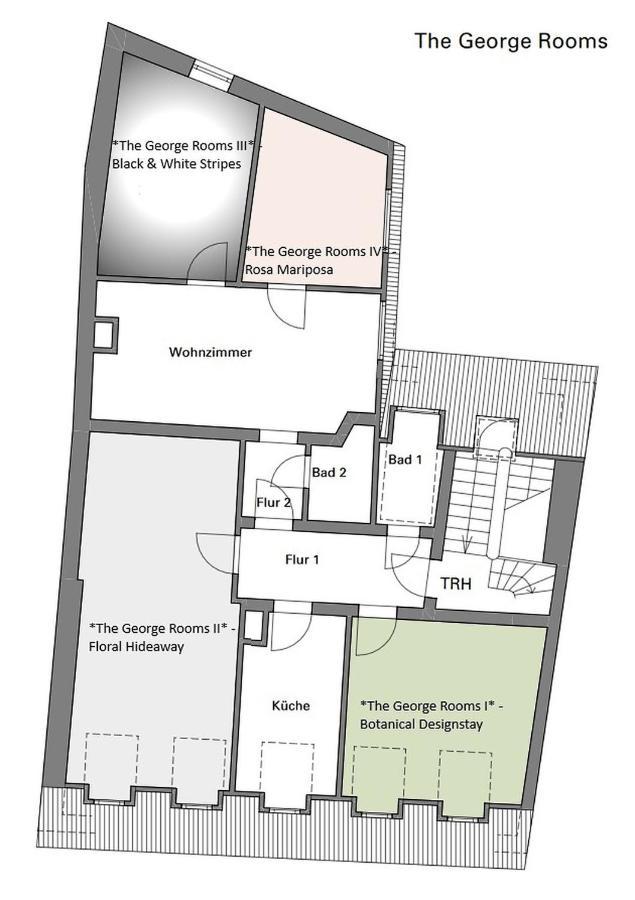 The George Rooms - Boutique Style Würzburg Kültér fotó